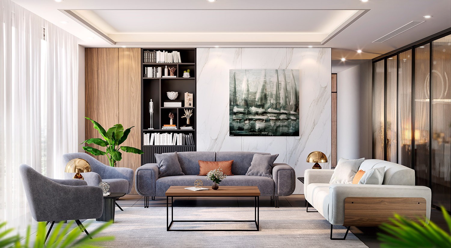 Basic Sofa Set