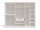  Milas 6 Doors Wardrobe