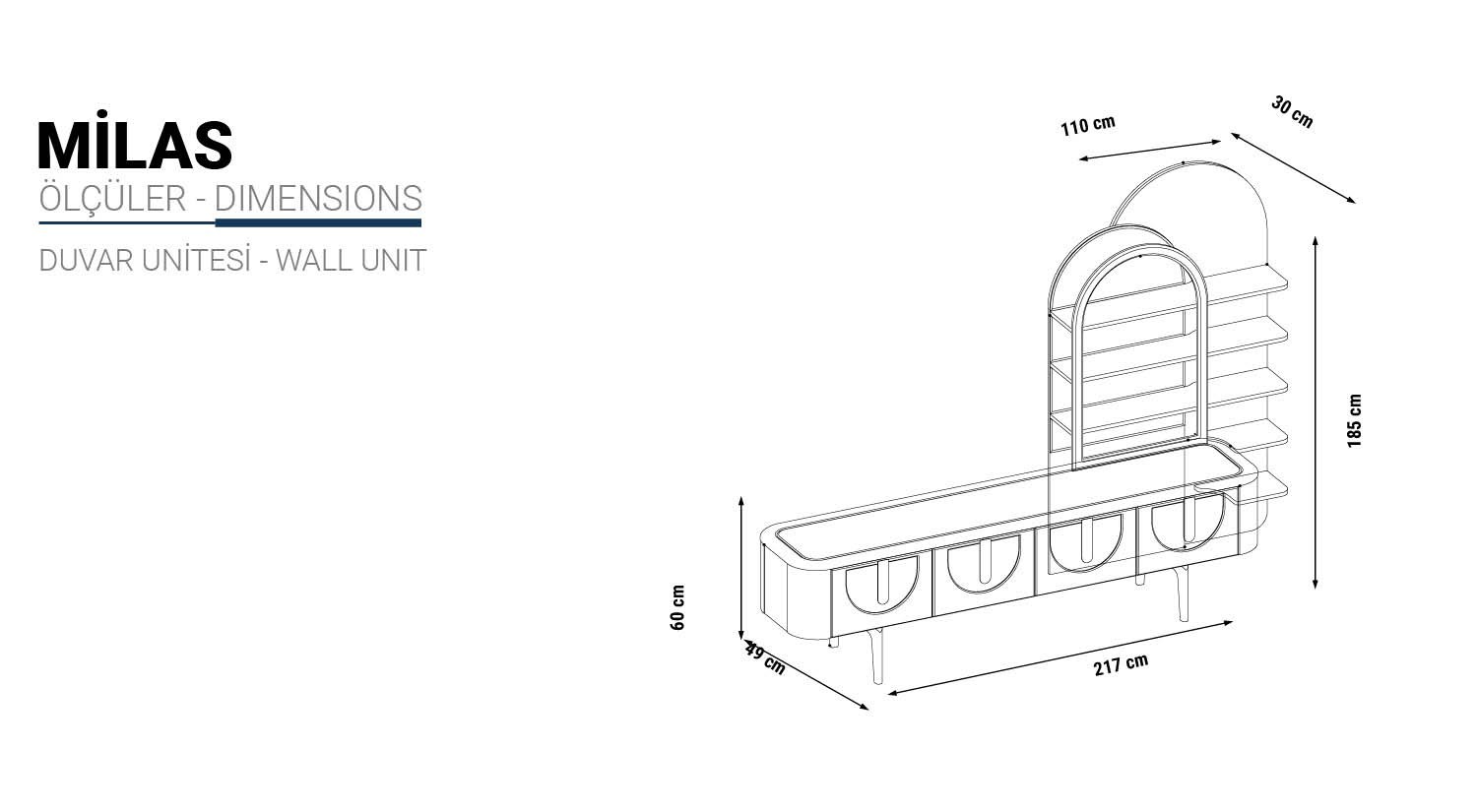 Milas Wall Unit