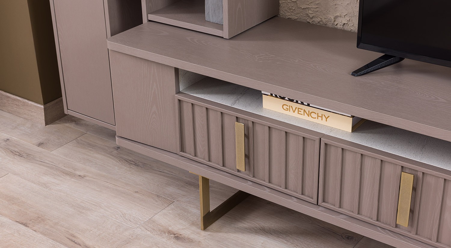 Latte Wall Unit