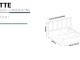  Latte Headboard 160-180 cm