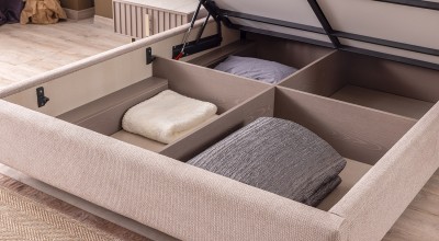 Latte Bed Frame Accessory With Base 180 cm