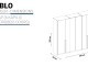  Pablo 6 Doors Wardrobe