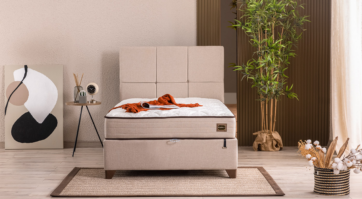 Mattress base clearance and headboard