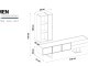  Carmen Wall Unit