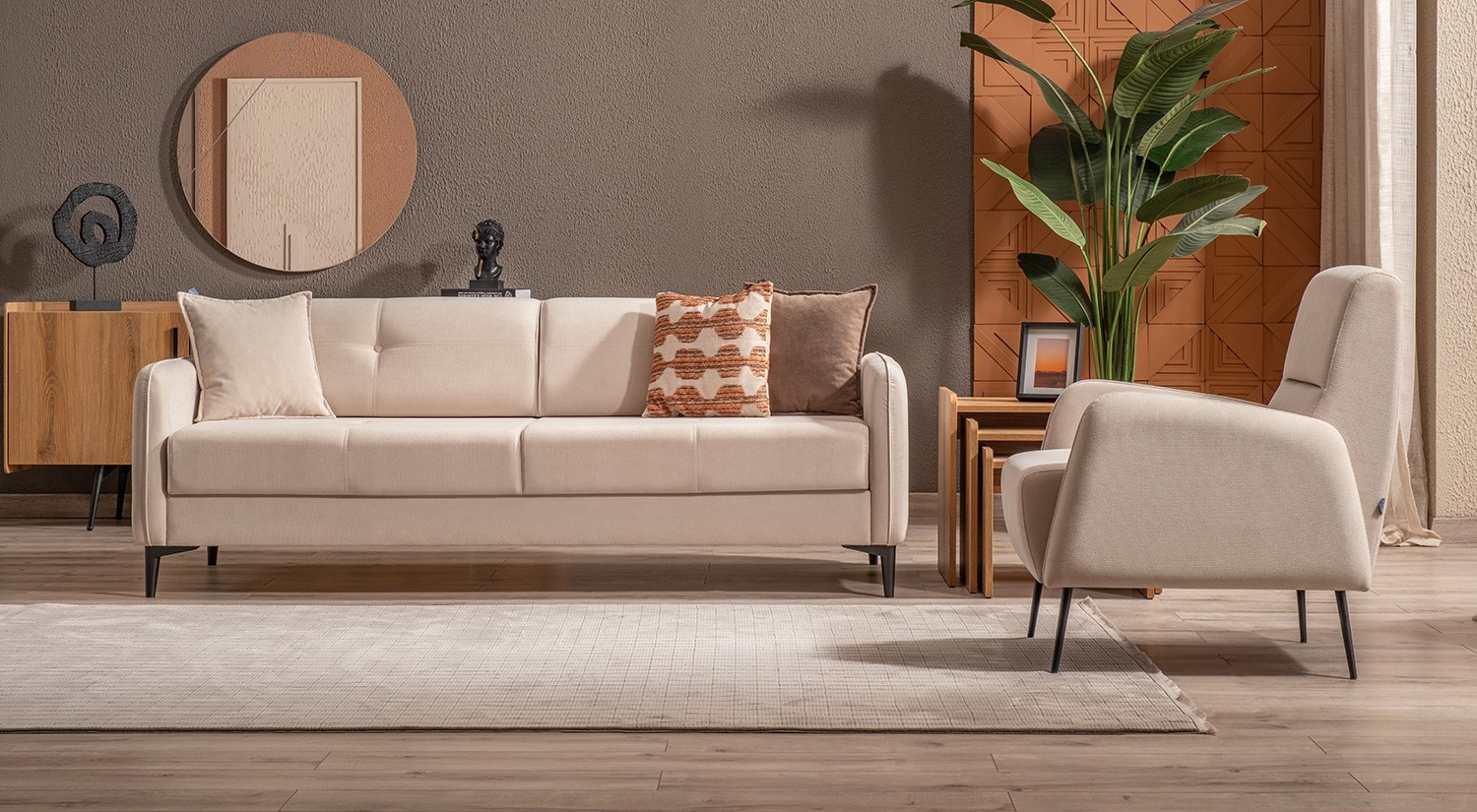 Pluss Sofa Set