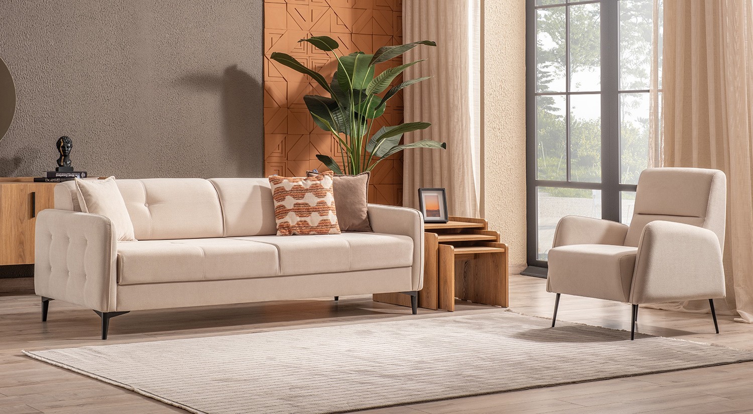 Pluss Sofa Set