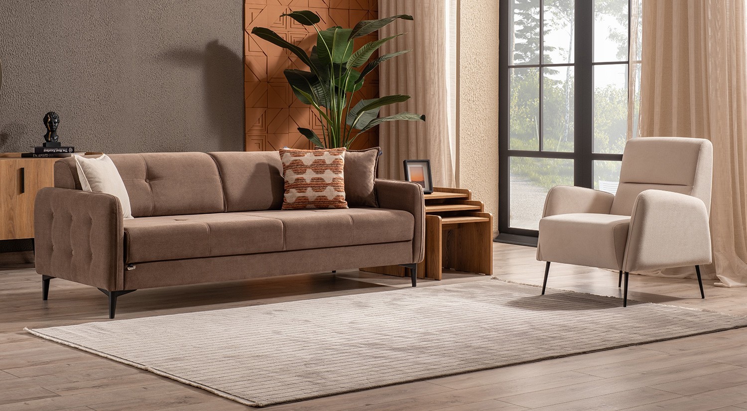 Pluss Sofa Set