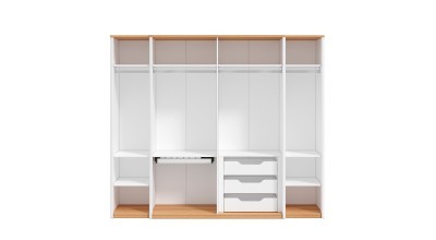 Bodrum 6 Doors Wardrobe