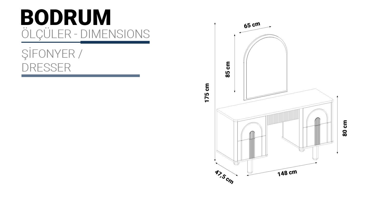 Bodrum Bedroom Set