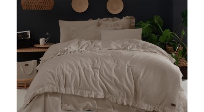 Ensemble de housse de couette en vison Milagros
