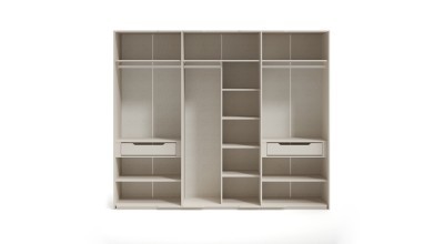 Alanya 6 Doors Wardrobe