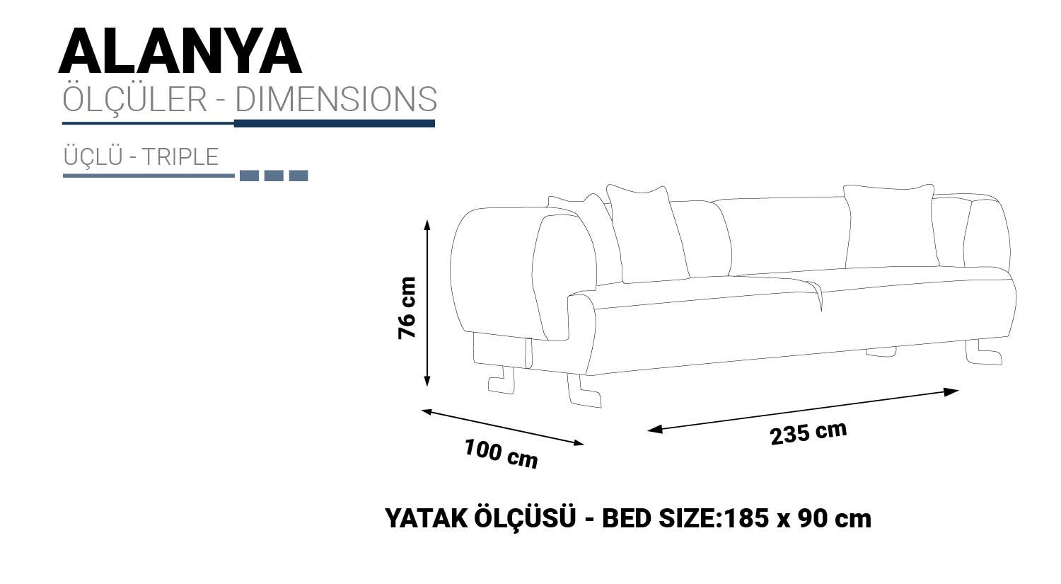 Alanya Sofa Set