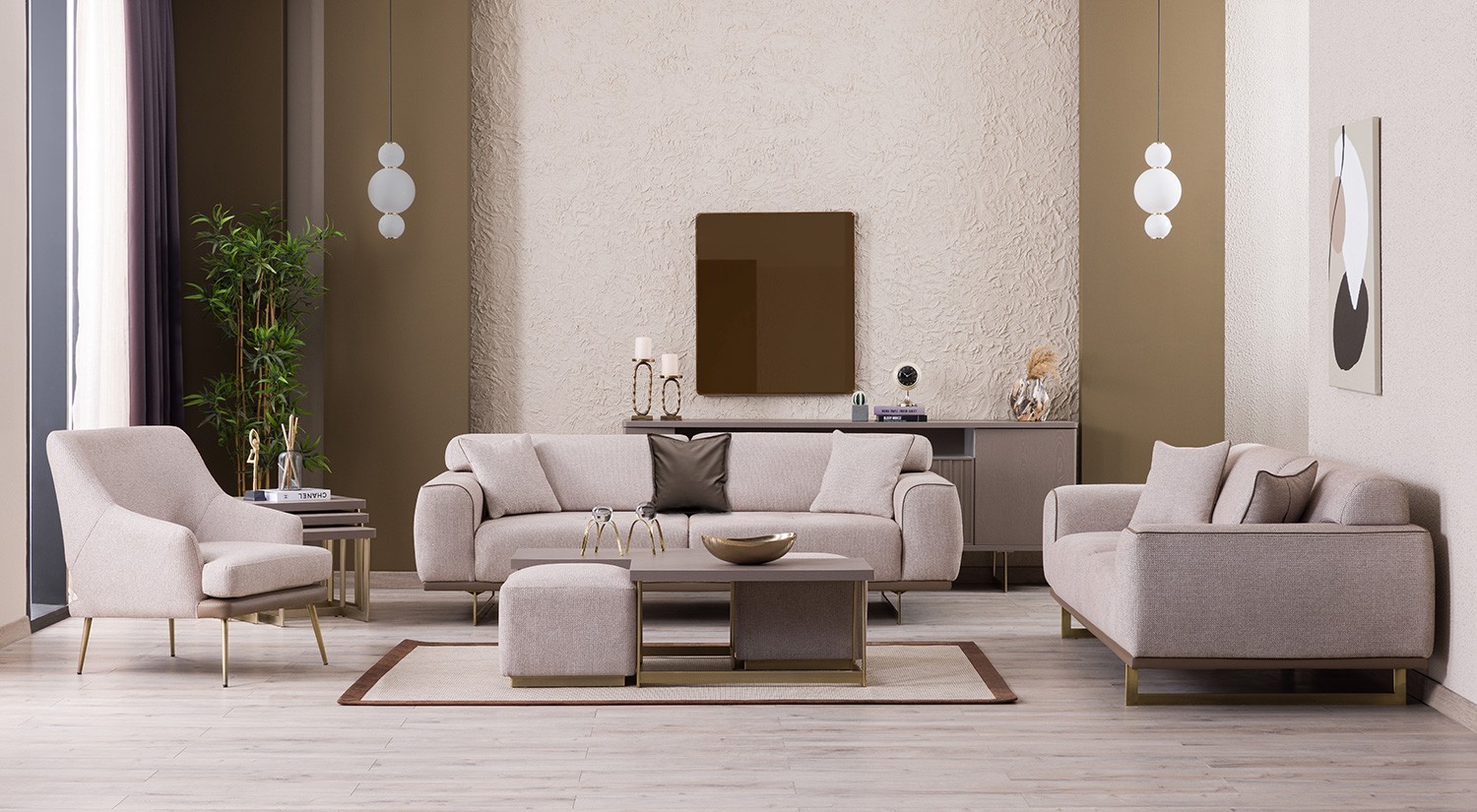 Set divanesh Latte