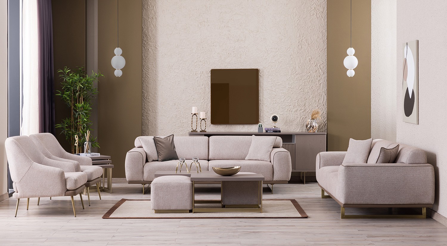 Set divanesh Latte