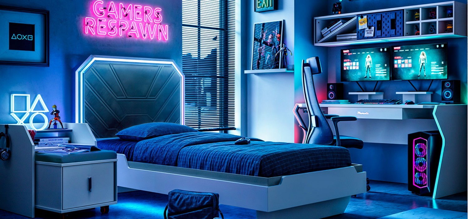 Phoenix White Young Room