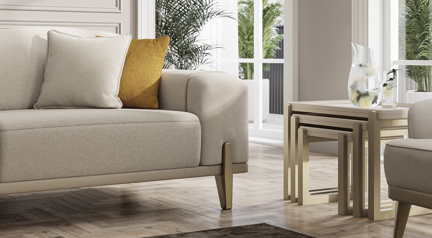 Asia Sofa Set