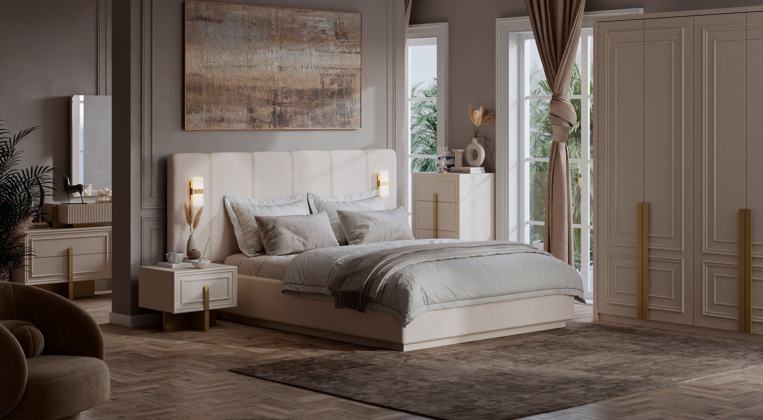 Asia Bedroom Set
