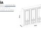  Asia 6 Doors Cabinet