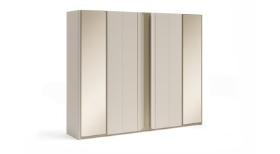 Alanya 6 Doors Mirrored Wardrobe