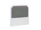  Phoenix White Headboard - 100 cm