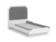  Phoenix White Headboard - 100 cm