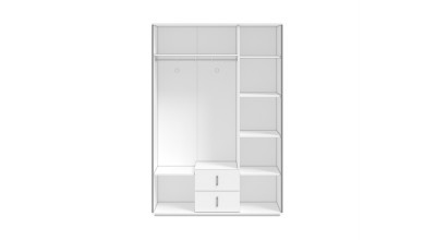 Phoenix White 3 Kapılı Dolap