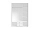  Phoenix White 3 Doors Wardrobe