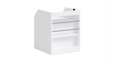 Phoenix White Bedside Table