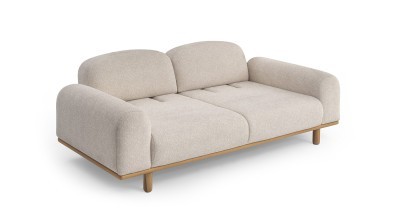Soho Three-Seater Sofa - Cream