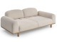  Soho Three-Seater Sofa - Cream