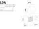  Salda Dresser/Console Mirror