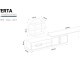  Traverta Wall Unit - Upper Block
