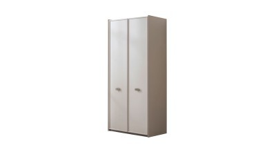 Alaska 2 Kapılı Dolap - Ahşap Kapak