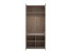  Armoire Alaska 2 portes - Revêtement miroir