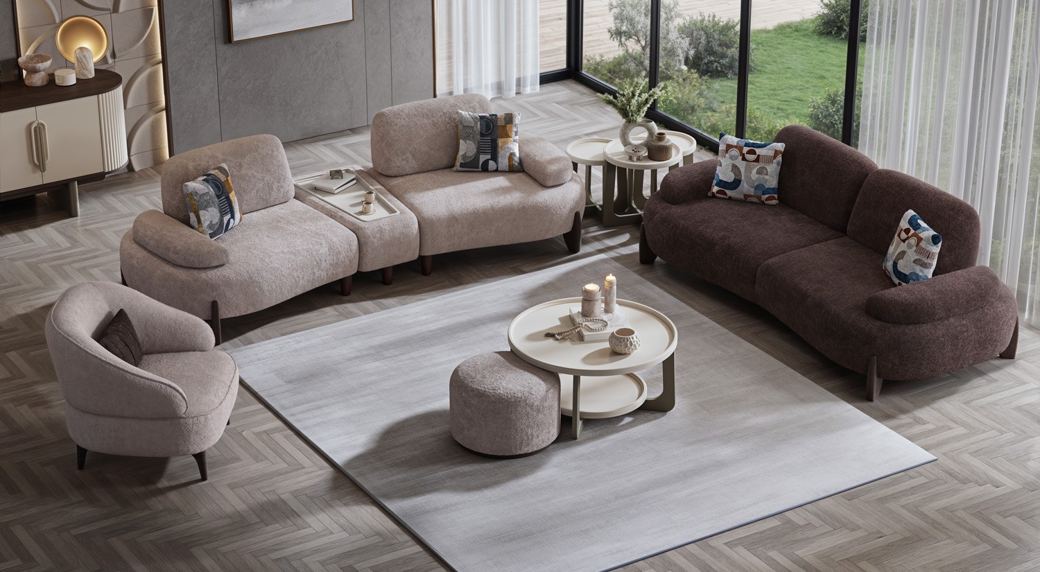 Bolivia Sofa Set