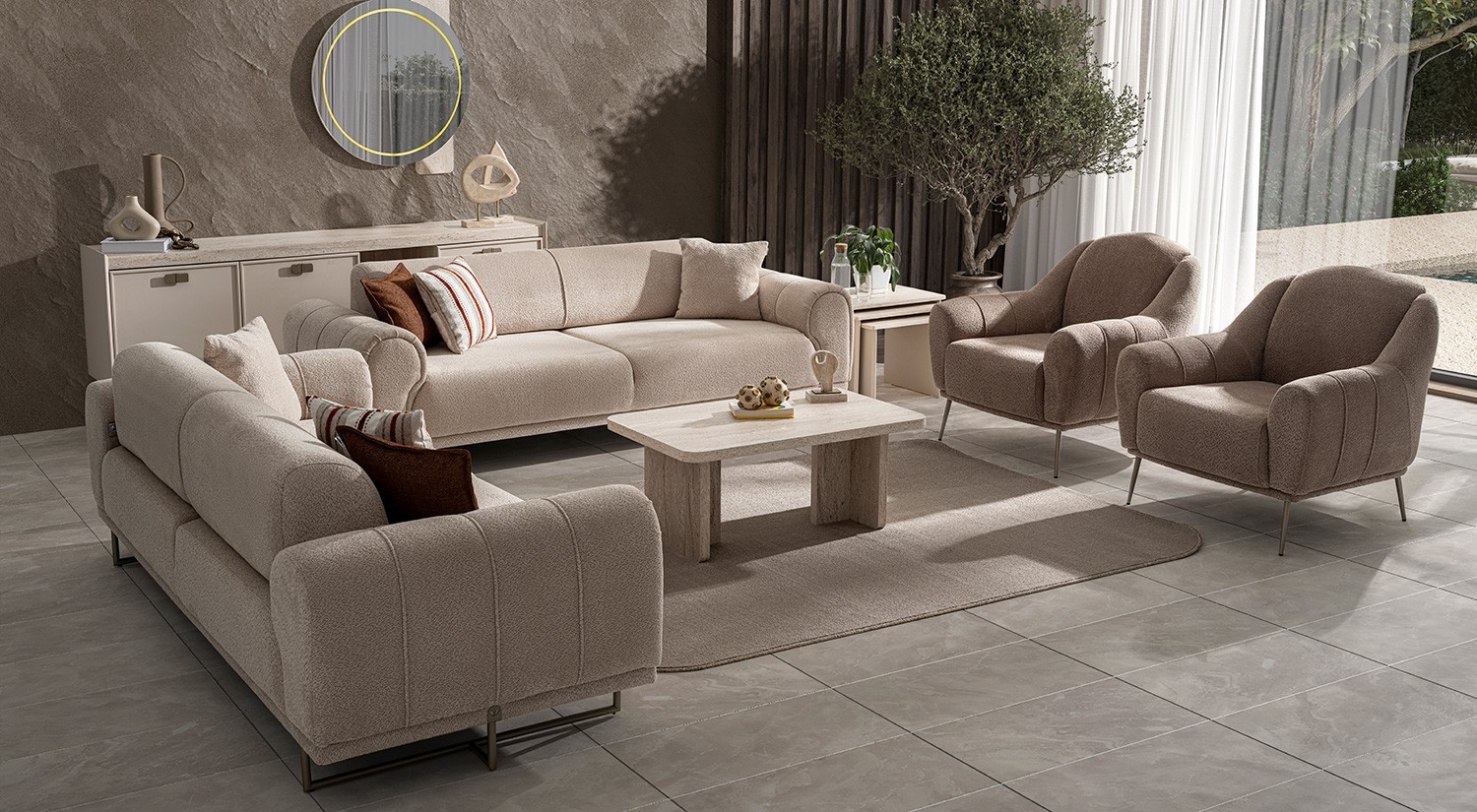 Alaska Sofa Set