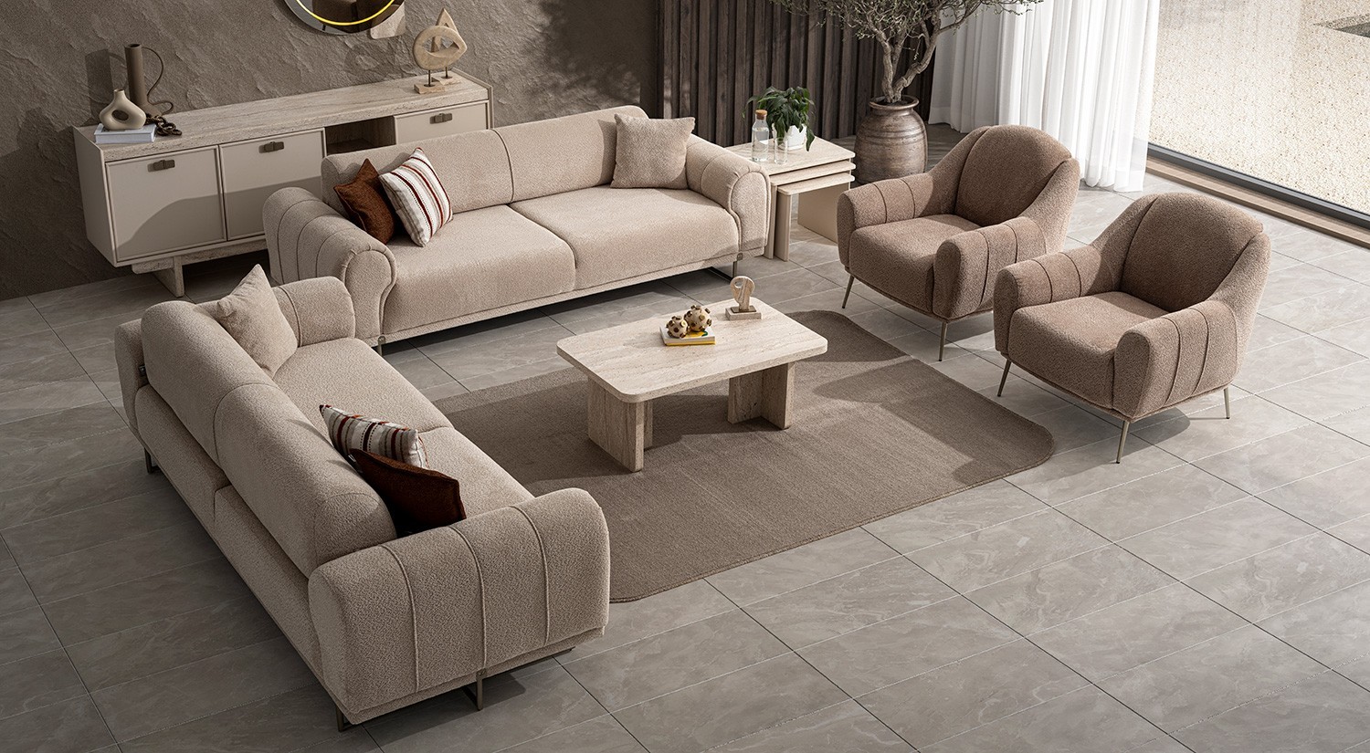 Alaska Sofa Set