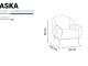  Alaska Single Seat - Armchair