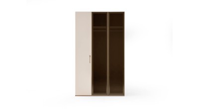 Atlas 3 Doors Cabinet - 1 Panel 2 Reflective Cover