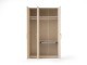  Atlas 3 Doors Cabinet - Trouser Rack Shelf Module