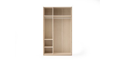 Atlas 3 Doors Cabinet - Short Double Shelf Module