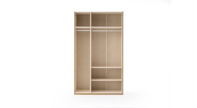 Atlas 3 Doors Cabinet - Long Double Shelf Module