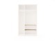  Atlas 3 Doors Cabinet - Long Double Shelf Module