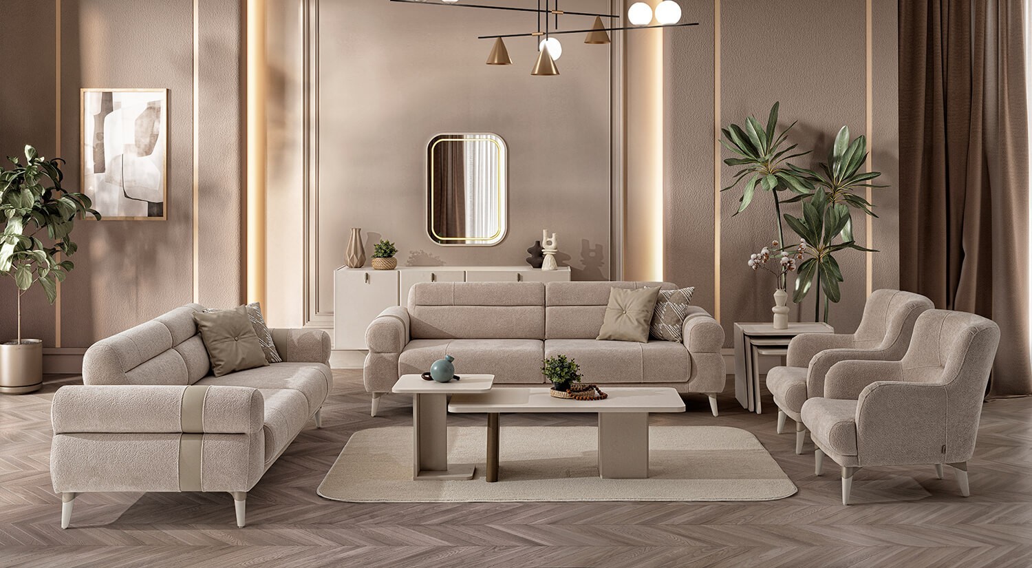 Atlas Sofa Set