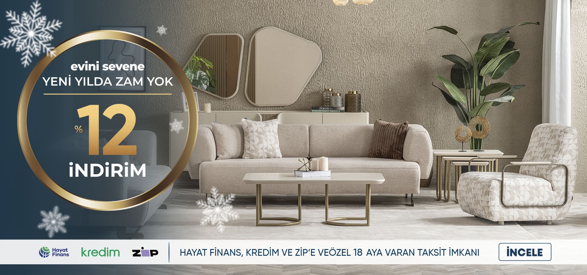 Yıldızlı Ürünlerde %12 İndirim