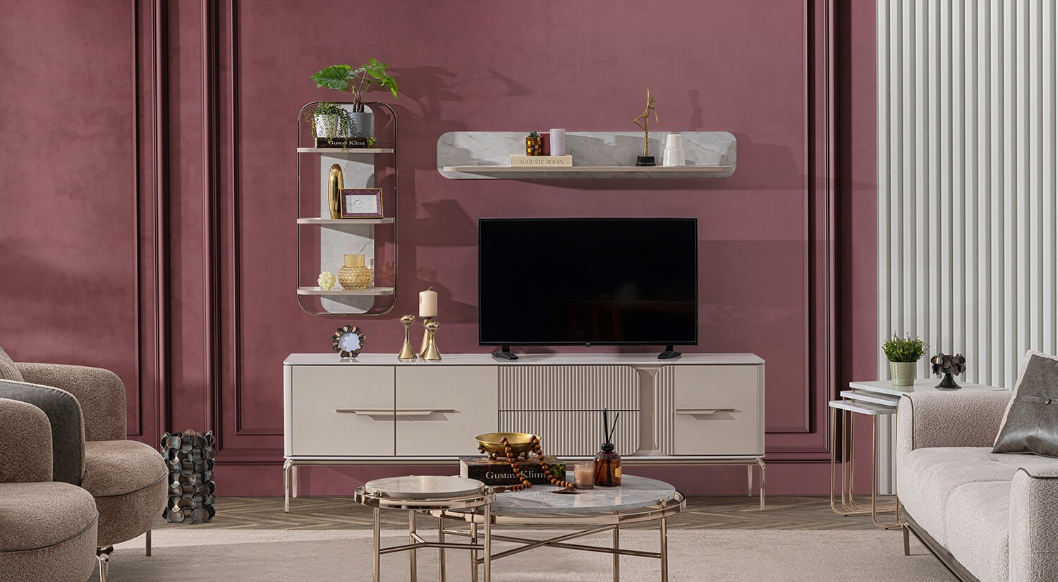 Bronza Wall Unit