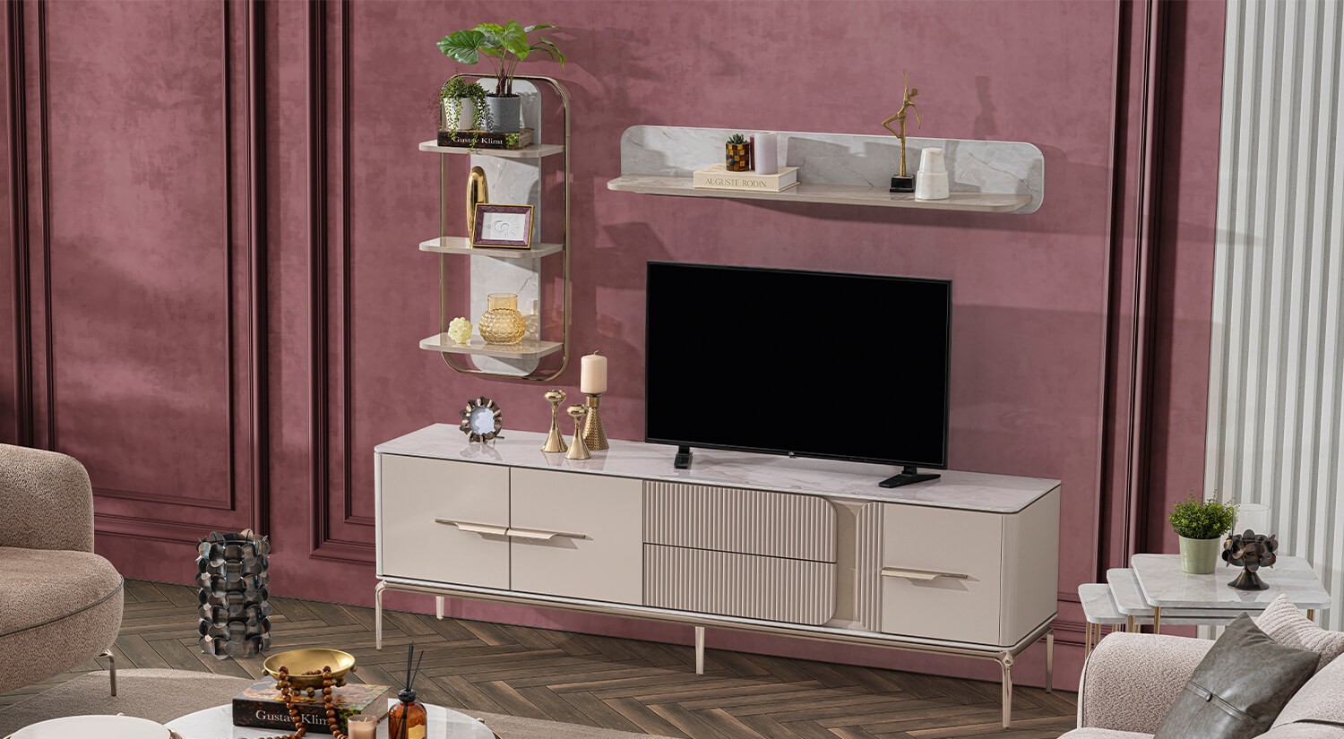 Bronza Wall Unit