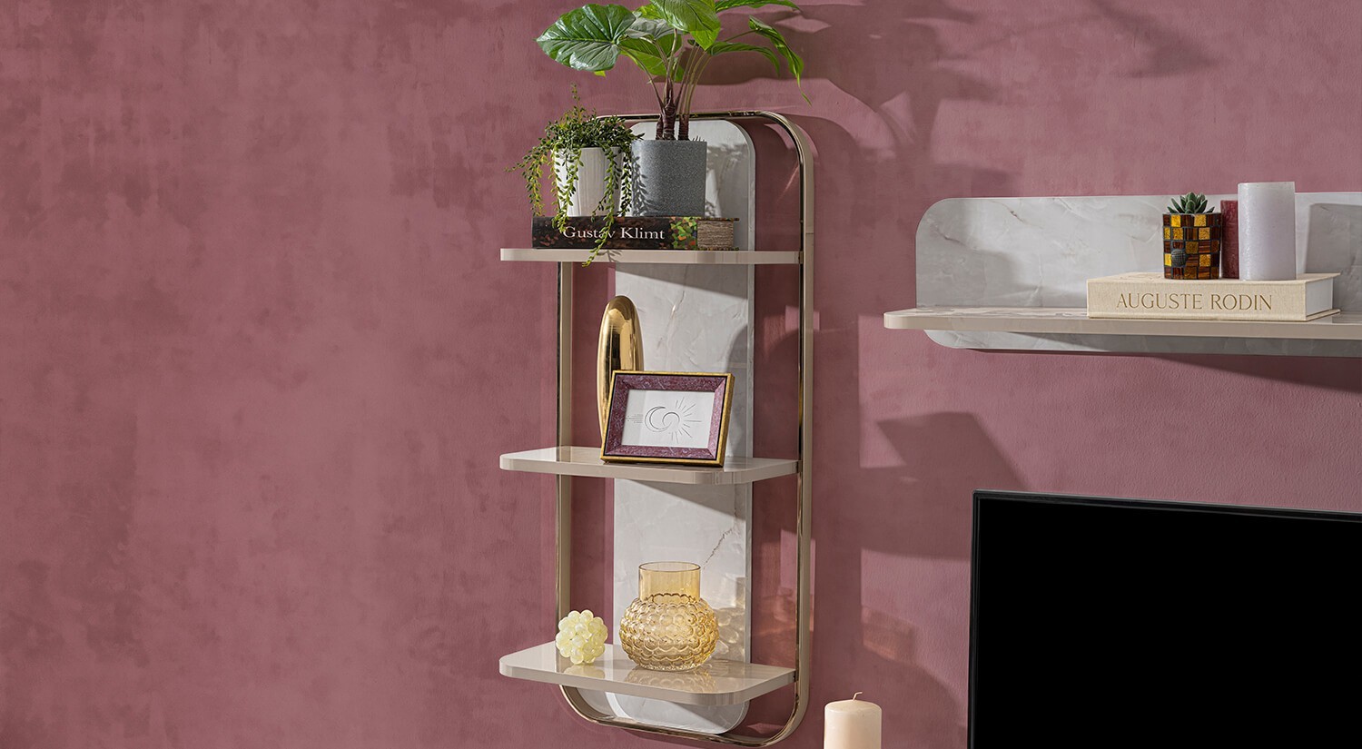 Bronza Wall Unit