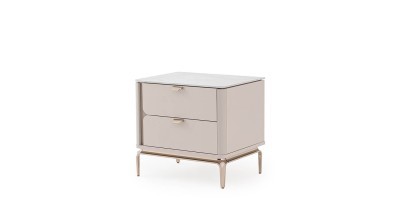 Bronza Nightstand (2 Pieces)
